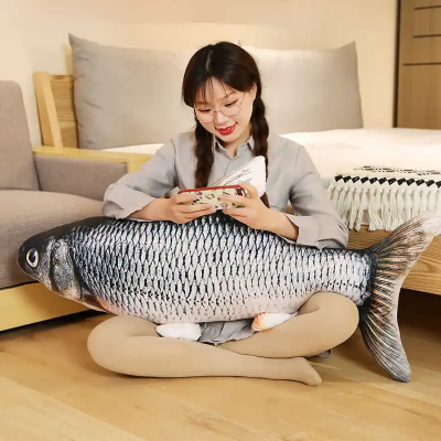 Picture of Fish pillow simulation ragdoll fish big Pillow