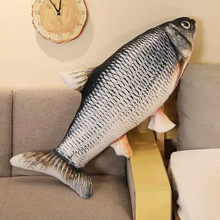 Picture of Fish pillow simulation ragdoll fish big Pillow