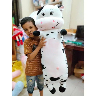 Picture of Long Colorful Cute Cat Plush Stuffed Sleeping Bed Pillow