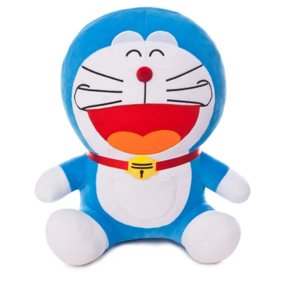 Picture of Doraemon Plush dolls soft Stuffed Animal Fluffy Blue Fat Cat Juguetes Lovely Toys Pillow Child girl Gift Home décor