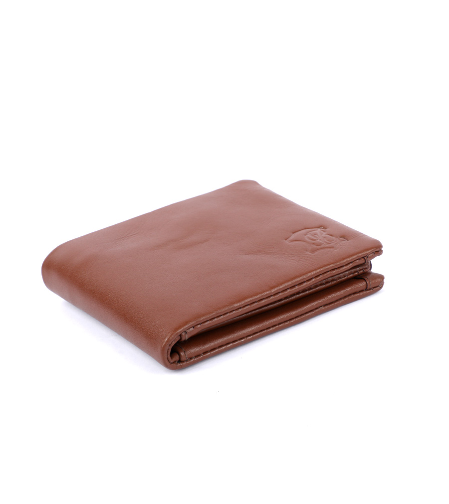 Buy Premium Quality Leather short Men's luxury wallet trifold custom leather wallet at Best Price In Bangladesh