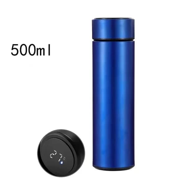 Picture of Smart Thermos Flasks Stainless Steel Tumbler Insulated Water Bottle Cute Coffee , Milk Thermos Cup Led Touch Display Temperature Vacuum Flasks Drinkware Smart Hot Water Bottle