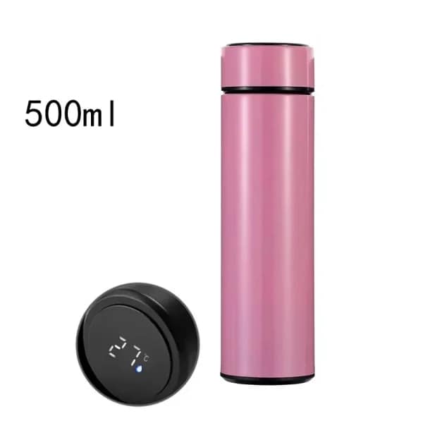 Picture of Smart Thermos Flasks Stainless Steel Tumbler Insulated Water Bottle Cute Coffee , Milk Thermos Cup Led Touch Display Temperature Vacuum Flasks Drinkware Smart Hot Water Bottle