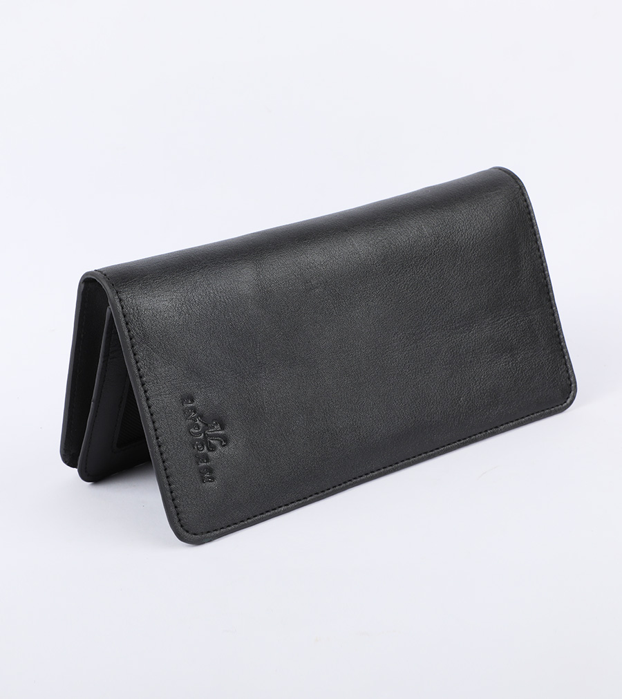 Buy Black Executive Genuine Leather Long Wallet at Best Price In Bangladesh