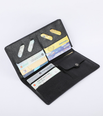 Buy Black Executive Genuine Leather Long Wallet at Best Price In Bangladesh