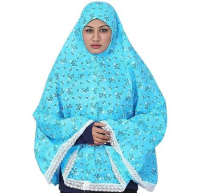 Picture of Best Quality Cotton Prayer Hijab For Muslim Women - Niqab - Niqab
