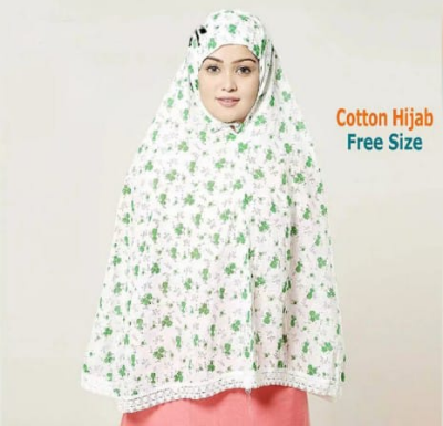 Picture of Best Quality Cotton Prayer Hijab For Muslim Women - Niqab - Niqab