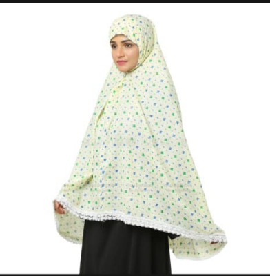 Picture of Best Quality Cotton Prayer Hijab For Muslim Women - Niqab - Niqab