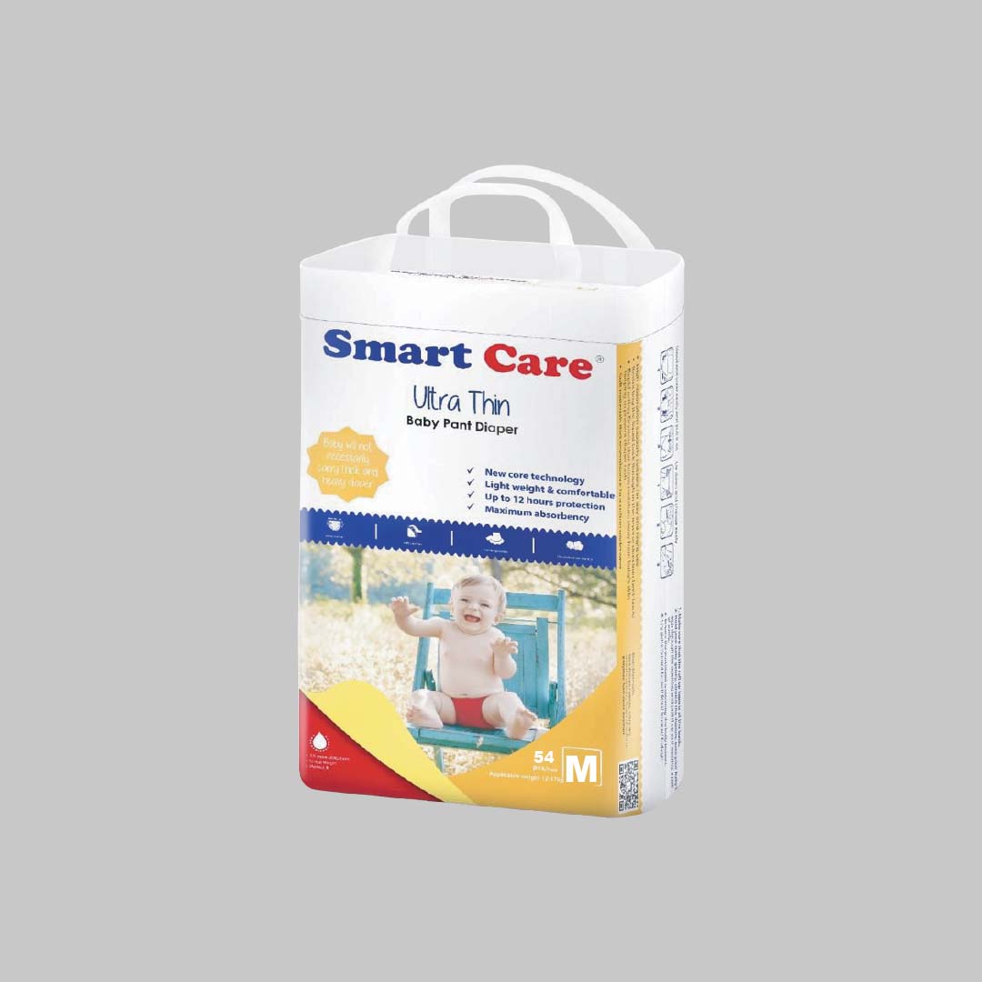 Picture of Smartcare Ultra Thin Baby Pant Diaper – (Medium 54 Pcs)