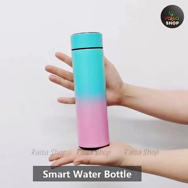 Picture of Smart Led Temperature Display Stainless Steel Water Bottle - Vacuum Insulated 500Ml - Stay Hydrated With This Smart Led Water Bottle
