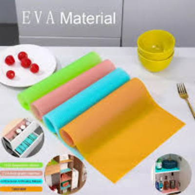 Picture of 1 Pcs Washable Refrigerator Mats, Waterproof Fridge Mats, Drawer Matsr Hanging Hook Punch Free Bathroom Organizer