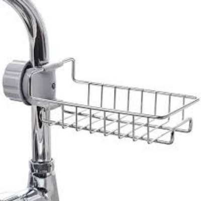 Picture of Stainless Steel Faucet Rack Kitchen Sing Organizer Holder-1Pcs