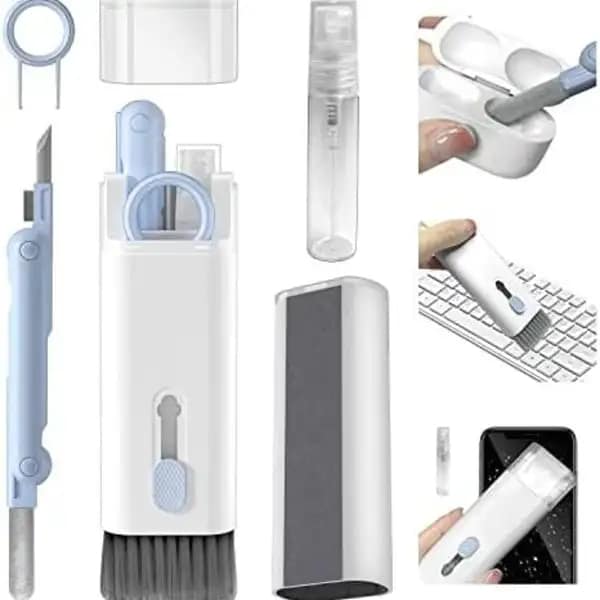 Picture of Earbuds Cleaning Pen Kit Keyboard Computer Cleaning Brush for Airpods PC Laptop