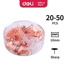 Picture of Deli Premium Clip and Pin Set Rose Gold 78553