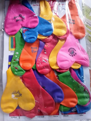 Picture of Multi-Color Love Balloon To decorate For Showroom, Basor Ghor, Birthday, Opening Ceremony, etc. -10 pieces