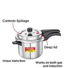Picture of Prestige 4.5 L Pressure Cooker (Aluminium)