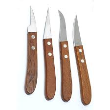 Picture of 4PCS Set Carving Multipurpose Cutter Wooden Handle