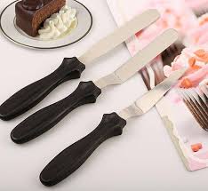 Picture of Kitchen Knife 3Pcs set Cake Spatula Palette Knife Cakes Icing Pastry Tools