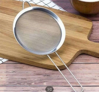 Picture of Stainless Steel Fine Mesh Strainer, Colander Sieve Sifters with Long Handle