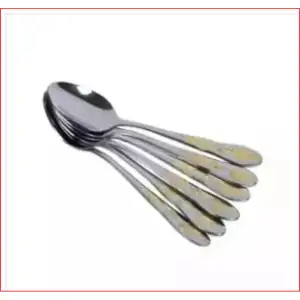 Picture of 6 Pieces Stainless Steel Spoon Set - Multi Design