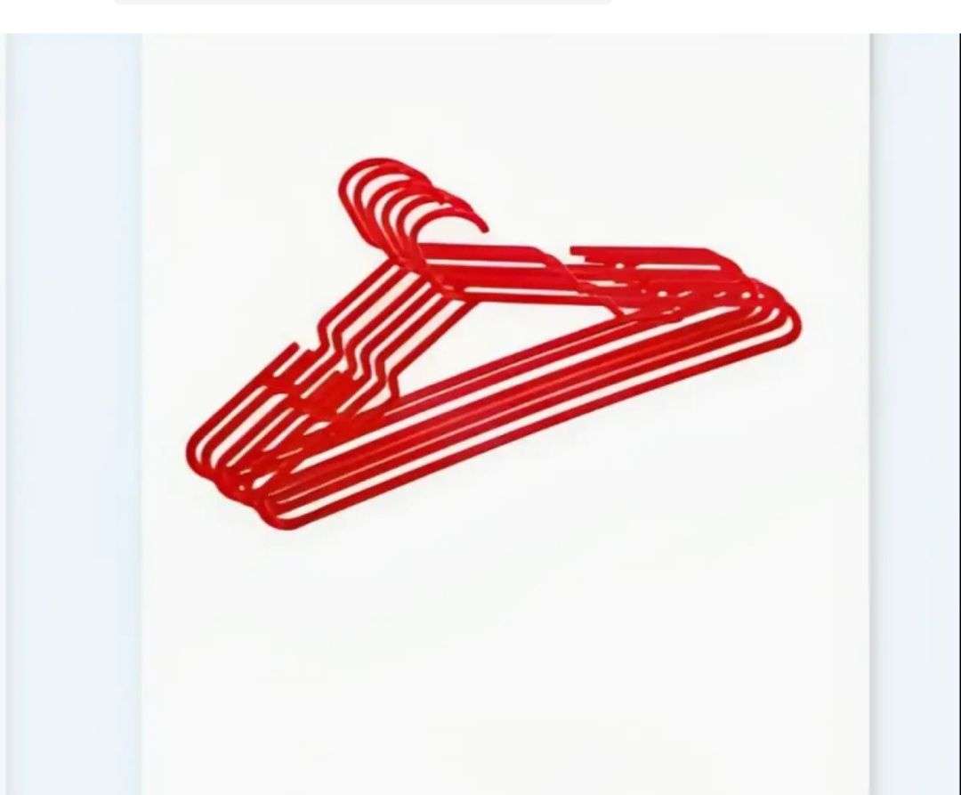 Picture of Plastic Hanger 6 Pcs - cloth hanger