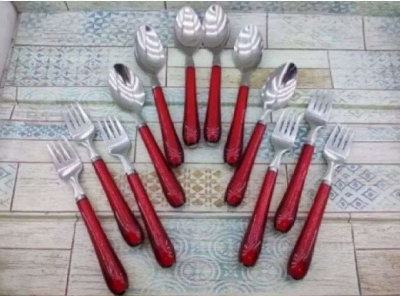Picture of The Most popular Stainless steel spoos set:- 12 pcs (Table tea Spoons)