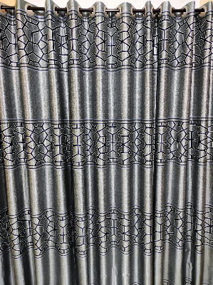 Buy Curtain Porda Synthetic curtains Indian porda window protector 45*80 inch standard size Dark Ash art art 4 kuchi curtain Online in Bangladesh at Best Prices on Othoba.com. 