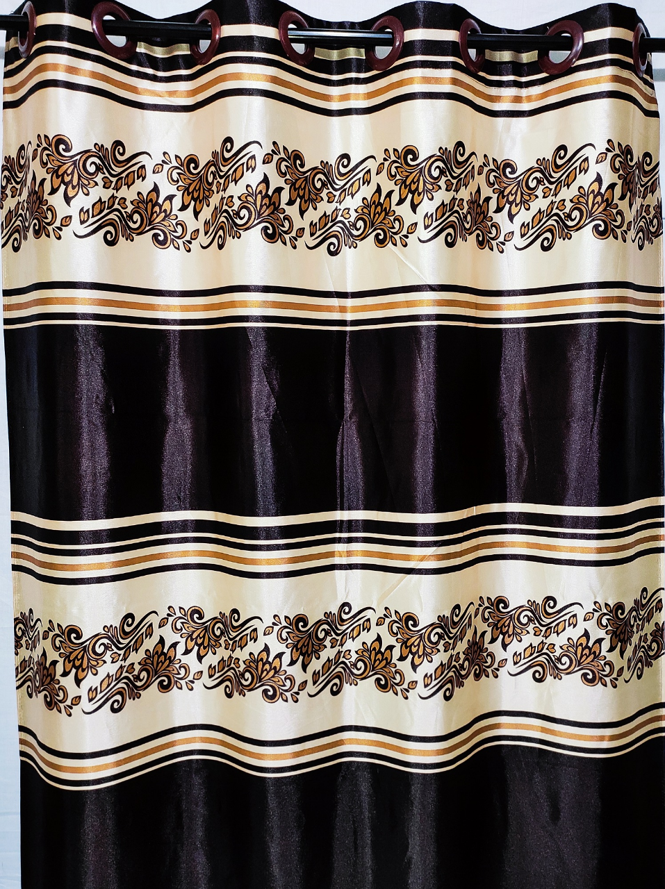 Buy Curtain Porda Synthetic curtains Indian porda window protector 45*80 inch standard size Coffe and white art 4 kuchi curtain Online in Bangladesh at Best Prices on Othoba.com. 