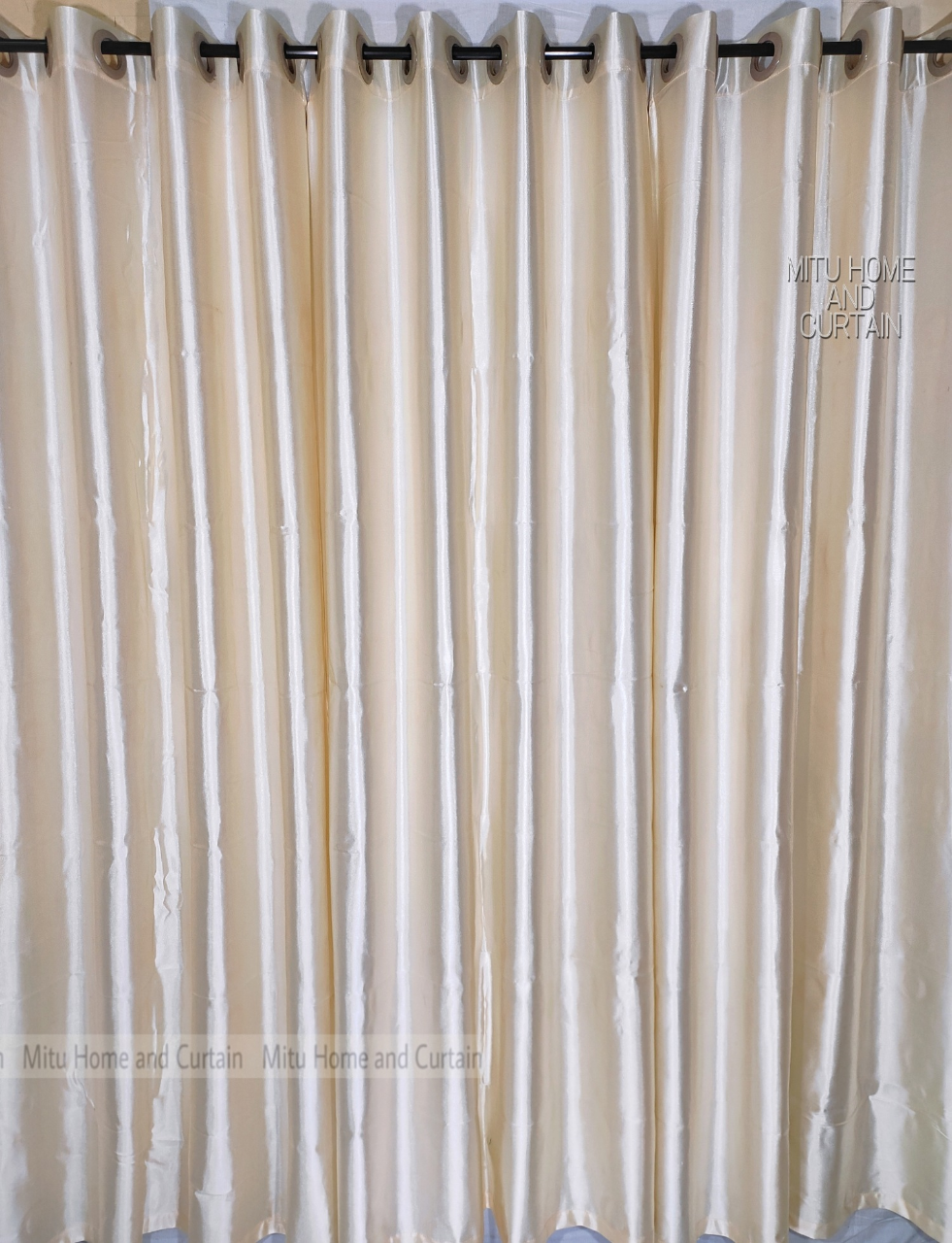 Buy Curtain Porda Synthetic curtains Indian porda window protector 45*80 inch standard size  Solid cream 4 kuchi curtain at Best Price In Bangladesh