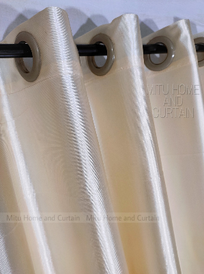 Buy Curtain Porda Synthetic curtains Indian porda window protector 45*80 inch standard size  Solid cream 4 kuchi curtain at Best Price In Bangladesh