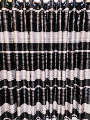 Buy Curtain Porda Synthetic curtains Indian porda window protector 45*80 inch standard size Blue classy art  4 kuchi curtain at Best Price In Bangladesh