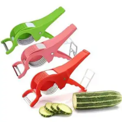 Picture of Vegetable/ Fruit Multi Cutter and Peeler - Multicolor