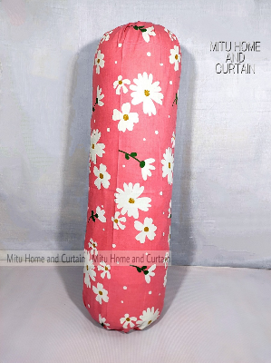 Buy Side Pillow Cover Kol Balish Cover 1 Pcs | Standard 38 * 32 Inch Pillow Protector - Available in Green, Pink, Red, Brown, Ash, Purple, Blue Online at Best Price In Bangladesh