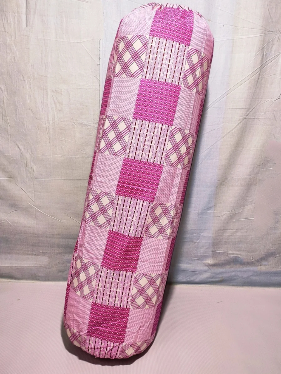 Buy Side Pillow Cover Kol Balish Cover 1 Pcs | Standard 38 * 32 Inch Pillow Protector - Available in Green, Pink, Red, Brown, Ash, Purple, Blue Online at Best Price In Bangladesh