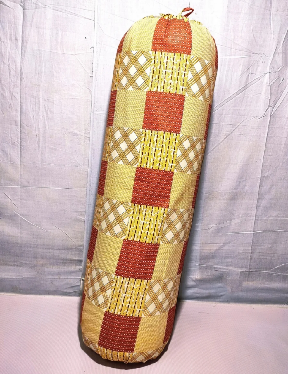 Buy Side Pillow Cover Kol Balish Cover 1 Pcs | Standard 38 * 32 Inch Pillow Protector - Available in Green, Pink, Red, Brown, Ash, Purple, Blue Online at Best Price In Bangladesh