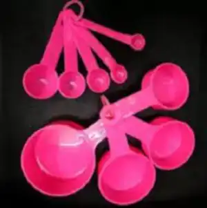 Picture of 9 PCS PLASTIC MEASURING SPOON SET