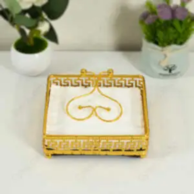 Picture of Metal Decorative Tissue Holder - 1 PCS