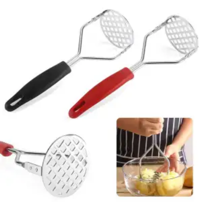 Picture of Kitchen Utensils, Pressed Potato Crusher, Mashed Potato Squeezer, Potato Pusher, Smooth Mashed, Vegetable Shredder, Fruit Tools