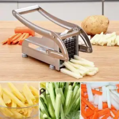 Picture of Potato French Fries Cutter Machine, Kitchen Craft Hand Operated Potato Chip Maker Machine Cutter Chipper