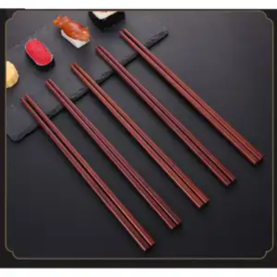 Picture of Japanese-style grade sandalwood solid wood chopsticks - 10 Pcs