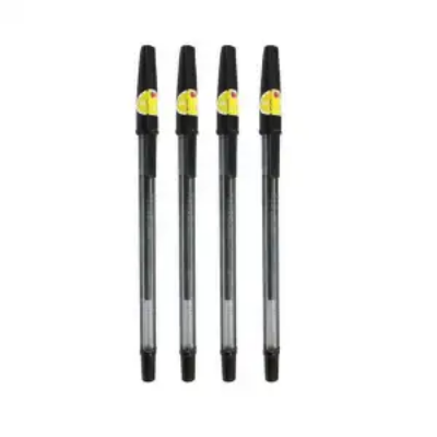 Picture of Red Leaf 747 Black Ball Pen Extra Fine 0.7Mm Dx Hard Crystal 12 Pcs Or 3 Pcs - Pen