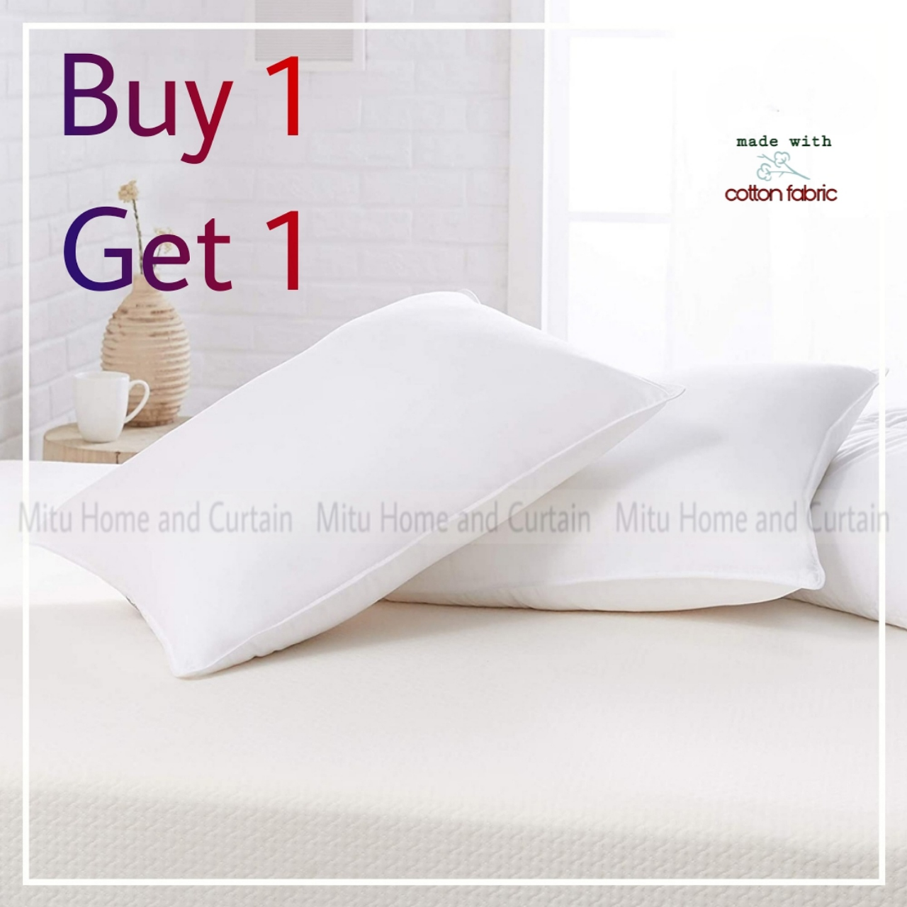 Buy Exclusive Korean fiber Head pillow standard 18*26 size Cotton Fabric Head Pillow ( Buy 1 get 1 ) Mathar balish Online in Bangladesh at Best Prices on Othoba.com. 