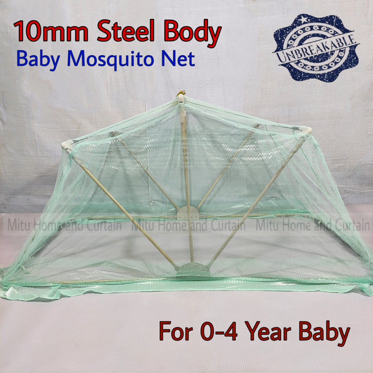 Buy Baby Mosquito net Mosquito net for baby Baby moshari Baby mosquito net foldable 3 folding syestam (China) Cream , Pink , Red , Lemon , Blue Online in Bangladesh at Best Prices on Othoba.com