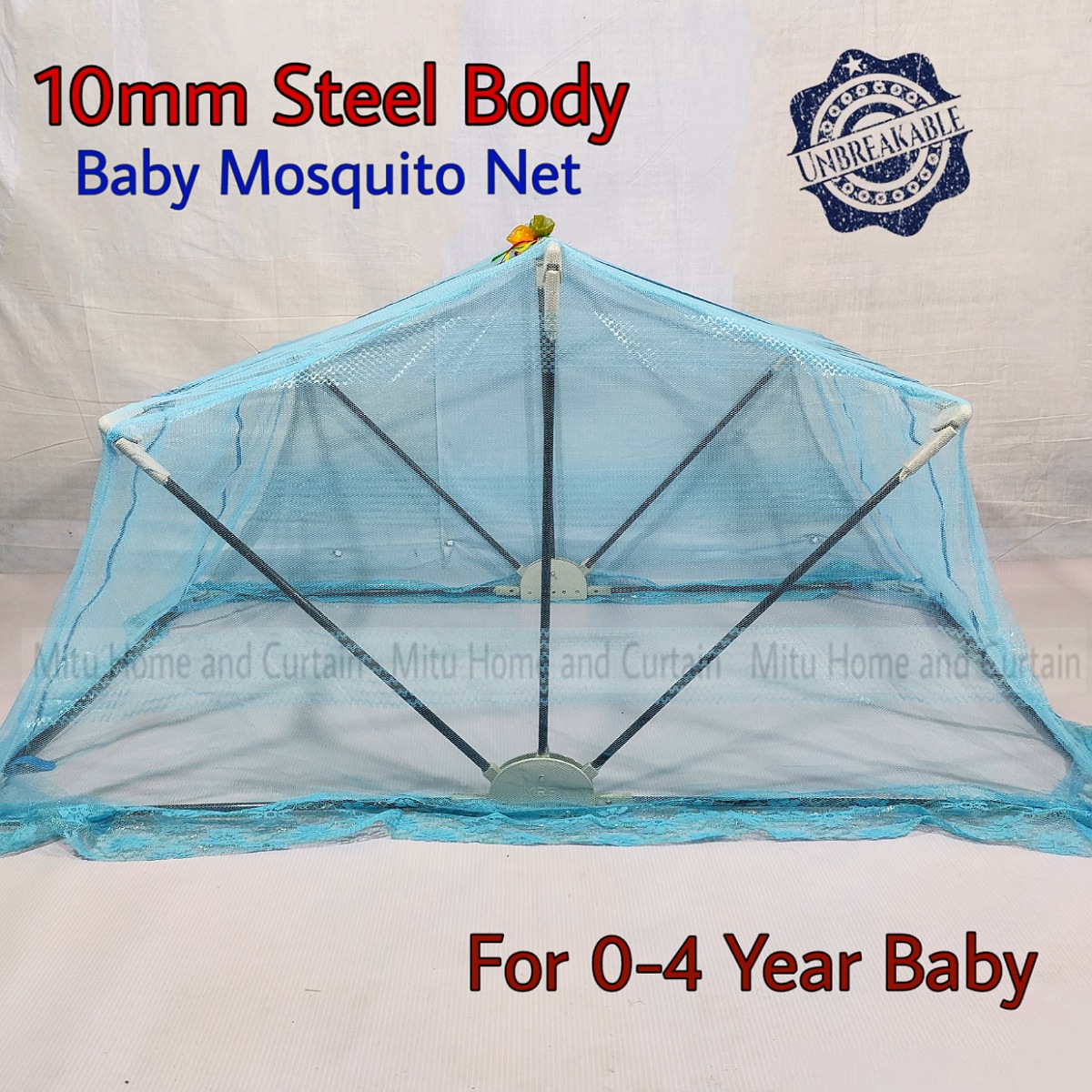 Buy Baby Mosquito net Mosquito net for baby Baby moshari Baby mosquito net foldable 3 folding syestam (China) Cream , Pink , Red , Lemon , Blue Online in Bangladesh at Best Prices on Othoba.com