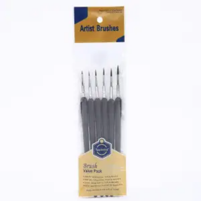 Picture of Keep Smiling 6 pcs Set Liner Brush Fine Detailing Paint Brush for Painting