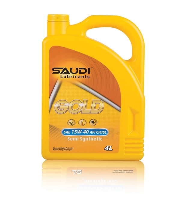 Buy Saudi Diesel Engine Oil 15W40 4L CI4/SL Online