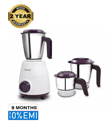 Buy Philips Daily Collection HL7505/00 500W Mixer Grinder 3 Jars White Online	