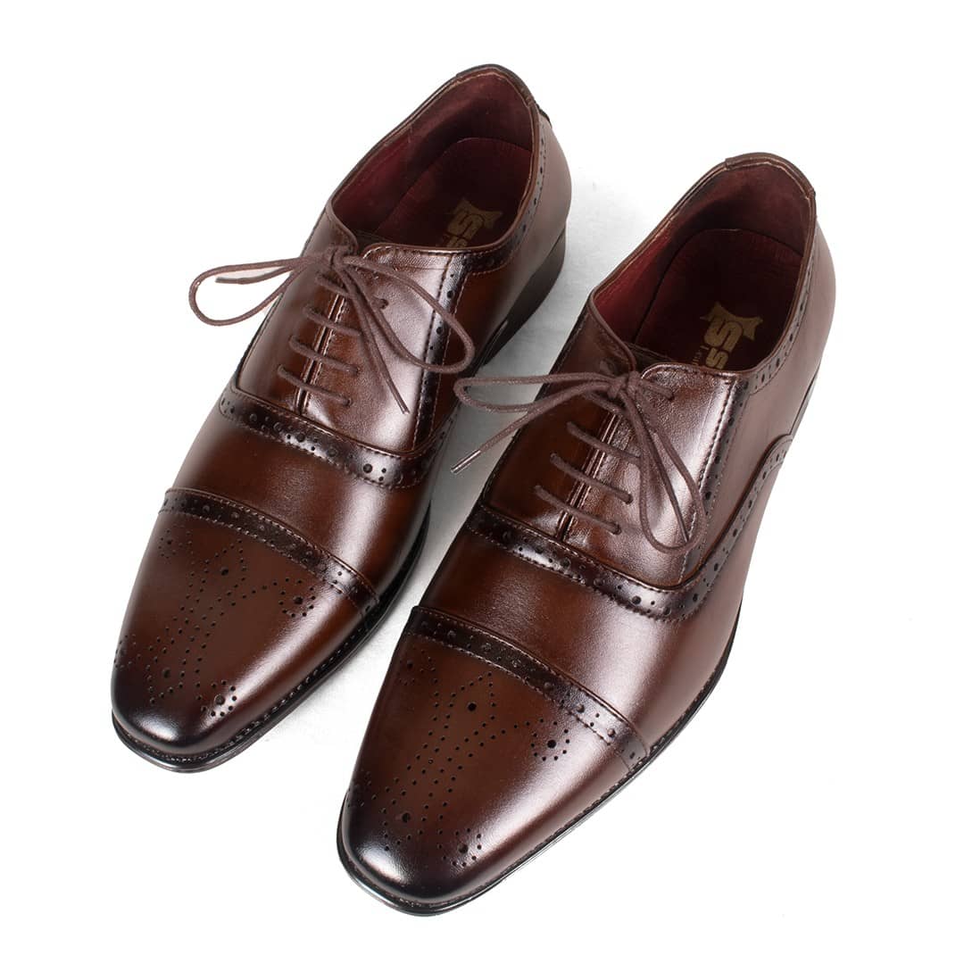 Buy Elegant Style Leather Oxford Shoes SB-S471 at Best Price In Bangladesh