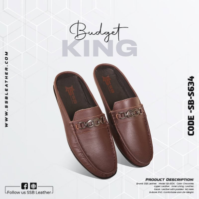 Buy Leather Half Shoe For Men SB-S634 at Best Price In Bangladesh