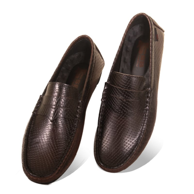 Buy Elegance Medicated Leather Loafers SB-S578 at Best Price In Bangladesh